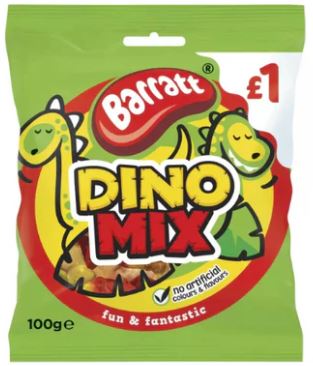 Candyland Barratt Dino Mix 12 x 100g PM